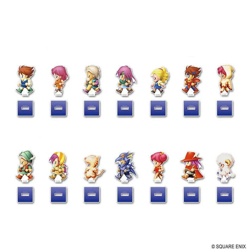 Final Fantasy V Mini Acrylic Stand Collection 4cm - 1 Unidade Aleatória